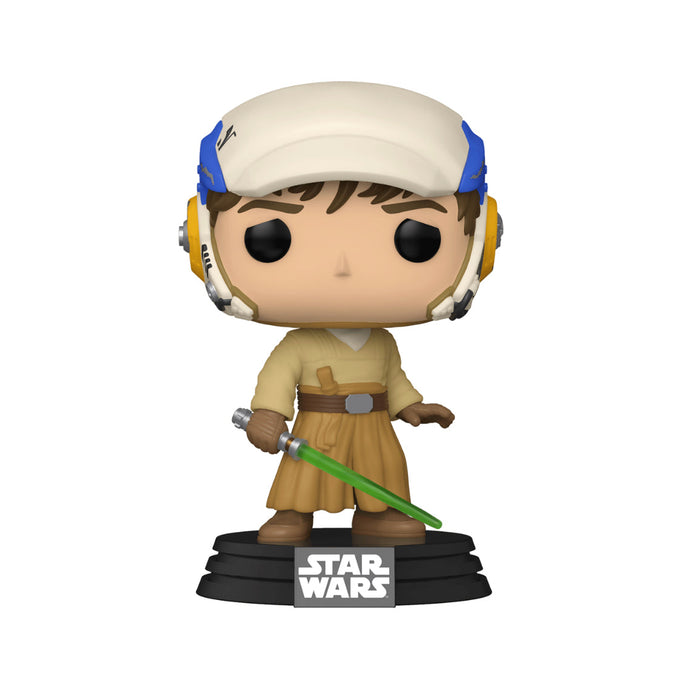 Funko POP! Star Wars: Luke Skywalker[Jedi Training](2020 Fall Convention)(Damaged Box*) #399