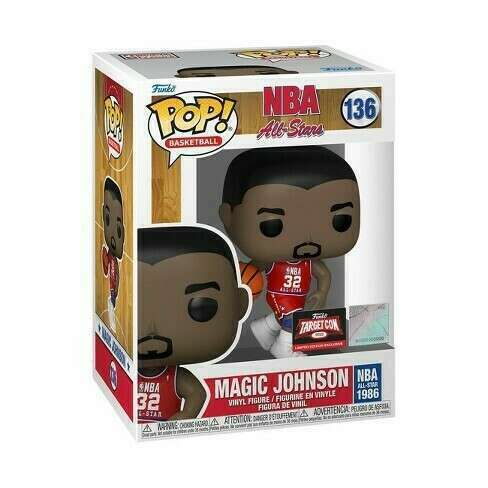 Funko POP! Basketball: NBA All-Stars - Magic Johnson (TargetCon) #136