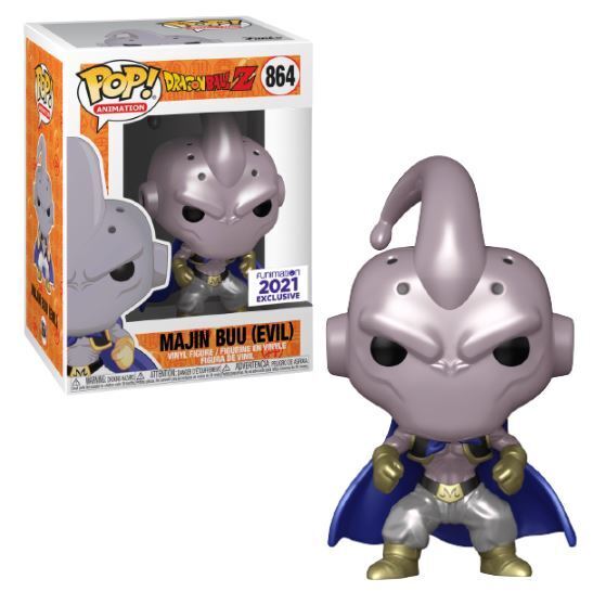 Funko POP! Animation: DragonBall Z - Majin Buu (Evil) [Metallic] (Funimation) #864