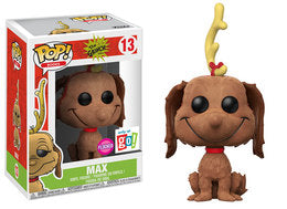 Funko POP! Books: The Grinch - Max (Flocked)(GO!)(Damaged Box) #13