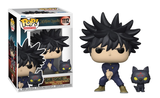 Funko POP! Animation: Jujutsu Kaisen - Megumi Fushiguro w/ Divine Dog #1112