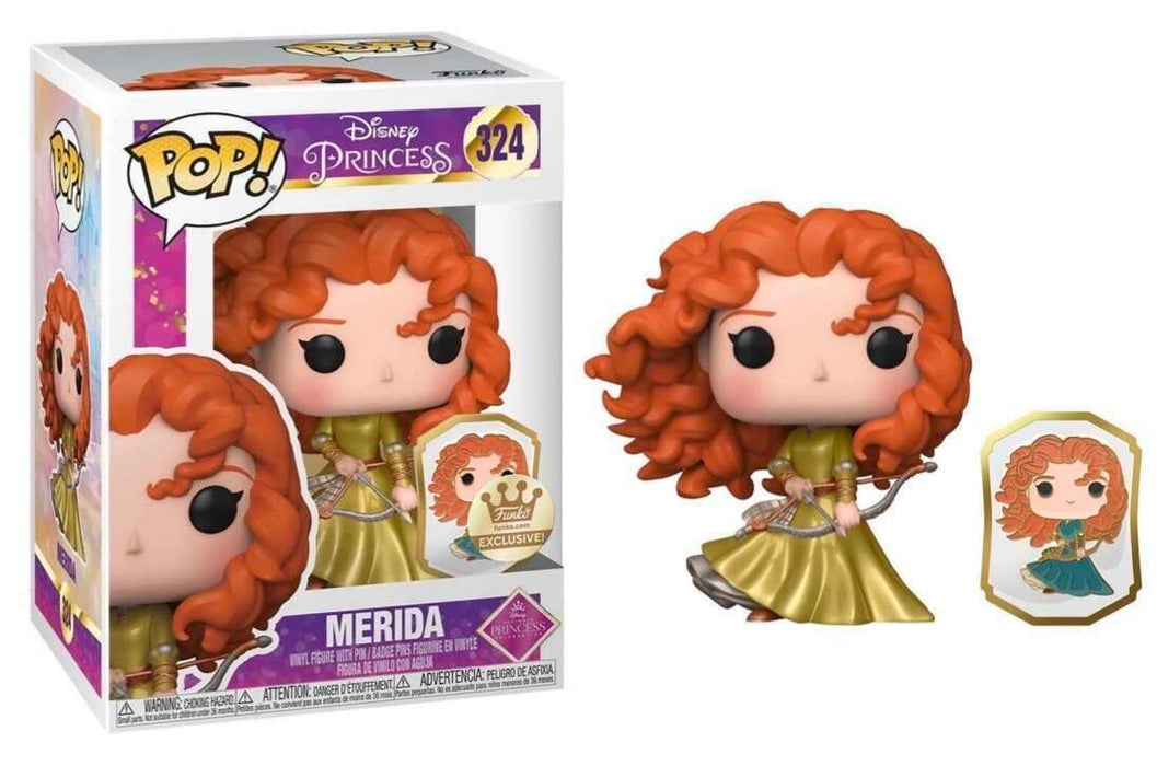 Funko POP! Disney: Princess - Merida [Gold](Funko)(Damaged Box) #324