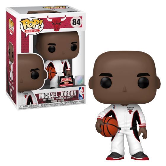 Funko POP! Basketball: Bulls - Michael Jordan [White Warm Ups](2021 TargetCon) #84