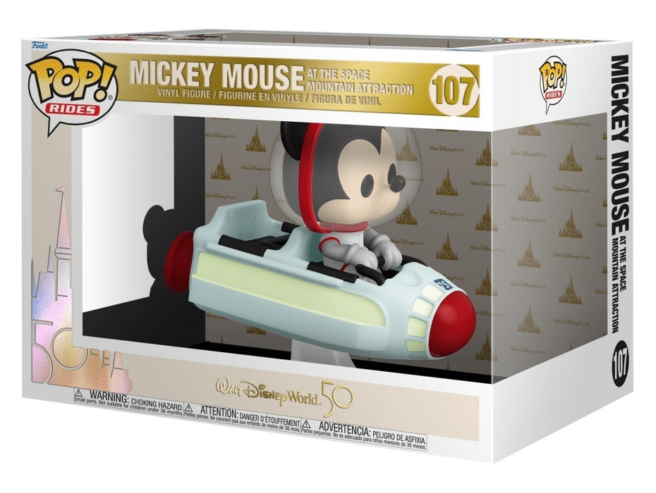 Funko POP! Rides: Walt Disney World - Mickey Mouse At The Space Mountain Attraction #107