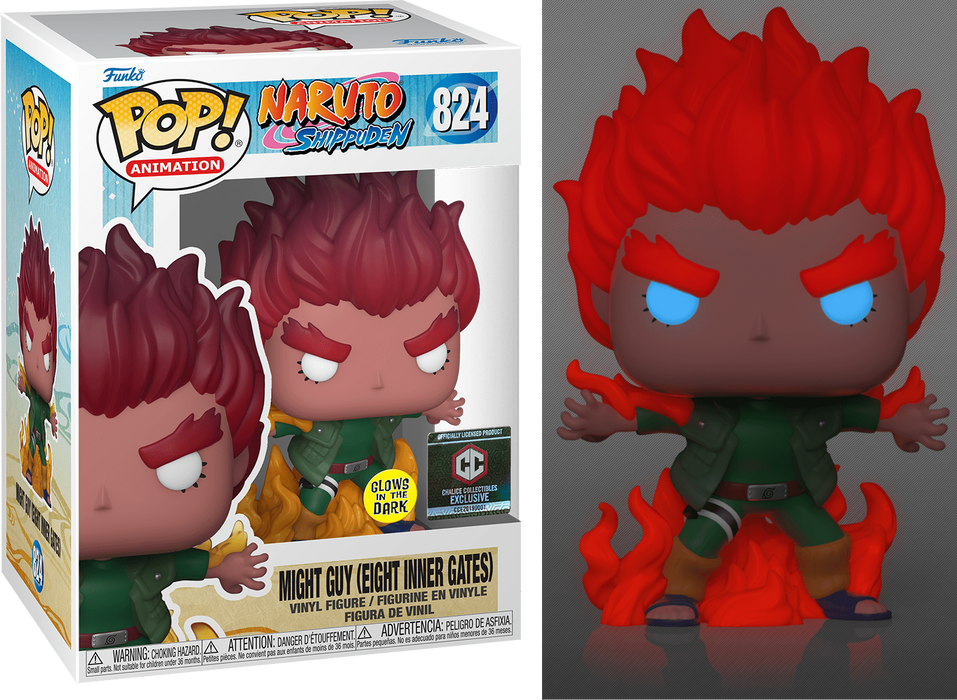 Funko POP! Animation: Naruto Shippuden - Might Guy [Eight Inner Gates](GiTD)(Chalice) #824