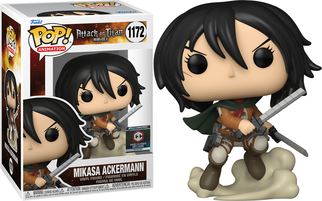 Funko POP! Animation: Attack on Titan - Mikasa Ackermann (Chalice Collectibles) #1172