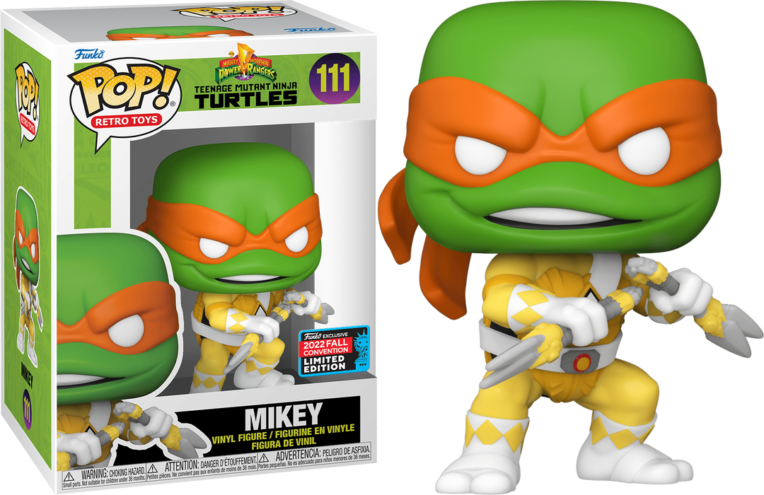 Funko POP! Retro Toys: Teenage Mutant Ninja Turtles - Mikey (2022 Fall Convention) #111