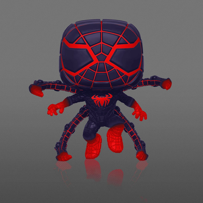 Funko POP! Marvel Game Verse: Spider-Man - Miles Morales (Programmable Suit Pose)(GiTD)(Special Edition) #840