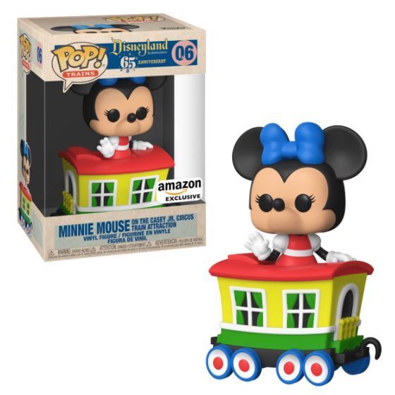 Funko POP! Trains: Disneyland Resort 65th. Anniversary - Minnie Mouse on the Casey Jr. Circus Train Attraction (Amazon) #06