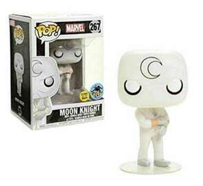 Funko POP! Marvel: Moon Knight (GiTD)(LACC)(Damaged Box) #267