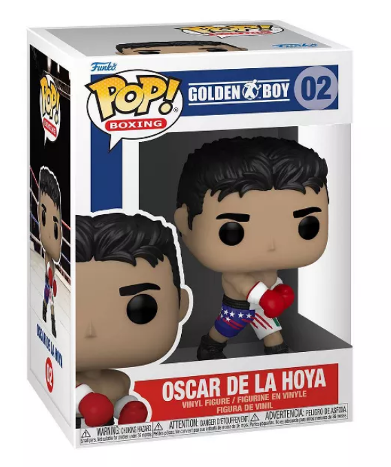 Funko POP! Boxing: Golden Boy - Oscar De La Hoya #02