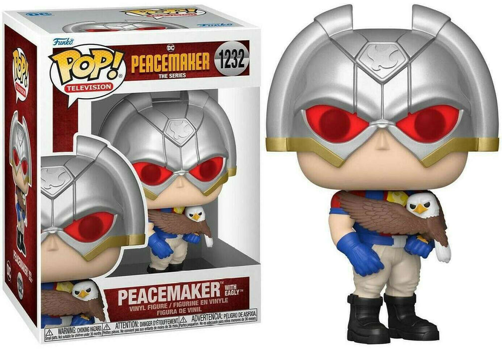 Funko POP! Television: The Suicide Squad - Peacemaker w/ Eagly #1232