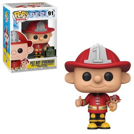 Funko POP! AD Icons: PEZ - Pez Boy (Fireman)(2020 Spring Convention) #91