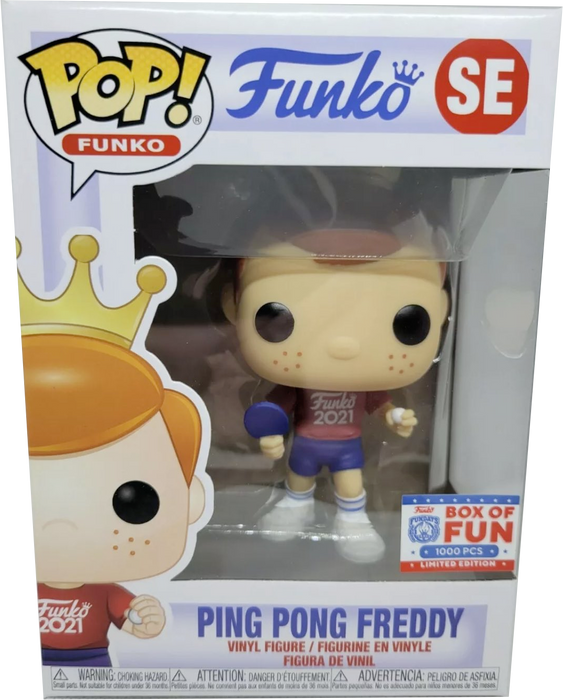 Funko POP! Ping Pong Freddy (Box Of Fun)(1,000 PCS)(Damaged Box) #SE