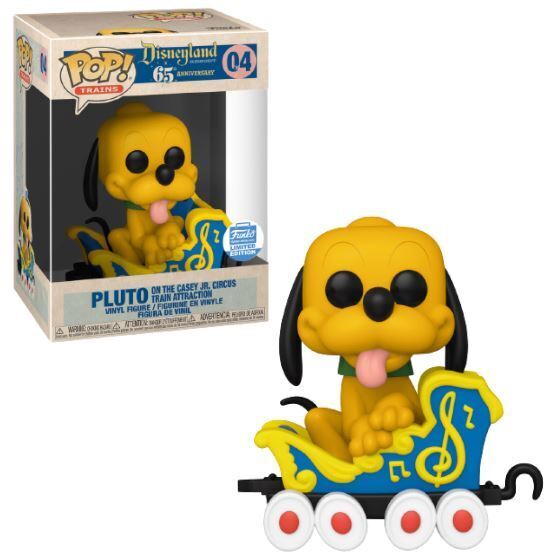 Funko POP! Trains: Disneyland 65th Anniversary - Pluto On The Casey Jr. Circus Trains Attraction (Funko) #04