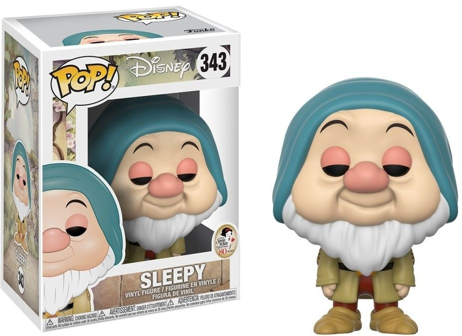 Funko POP! Disney: Sleepy (Damaged Box) #343