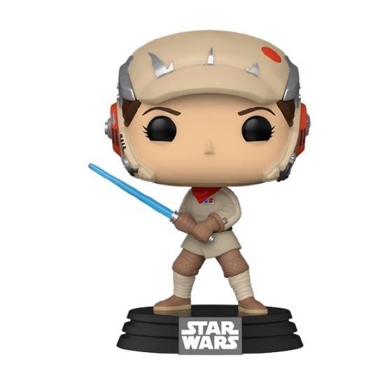 Funko POP! Star Wars: Princess Leia (Jedi Training)(2020 Fall Convention)(Damaged Box) #400