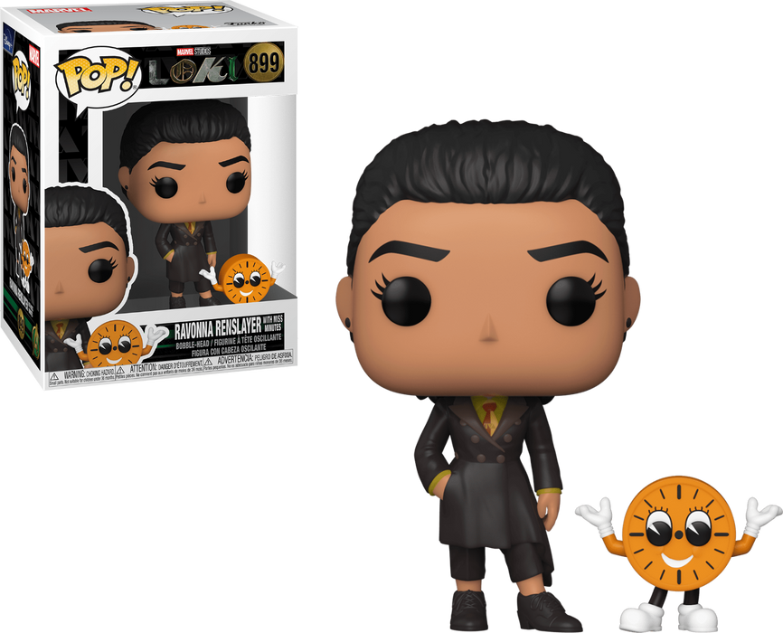 Funko POP! Marvel: Loki - Ravonna Renslayer with Miss Minutes