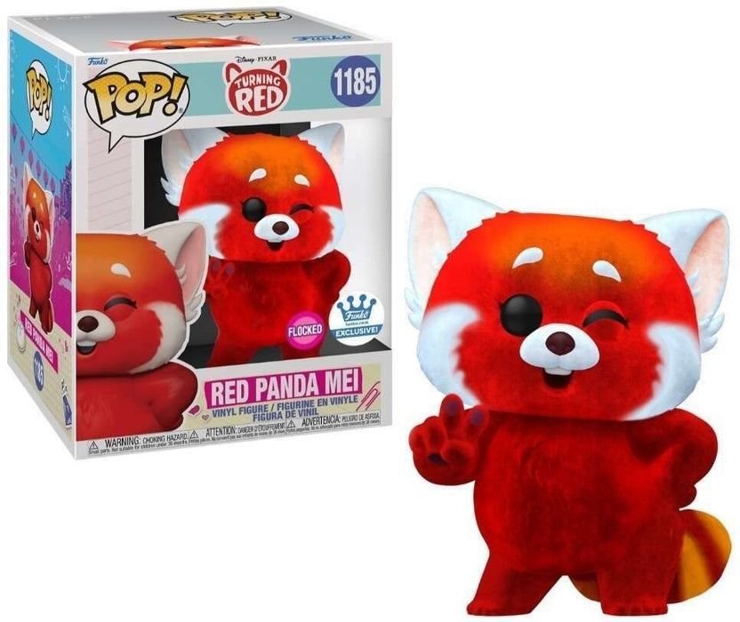 Funko POP! Turning Red: Red Panda Mei (Flocked)(Funko) #1185