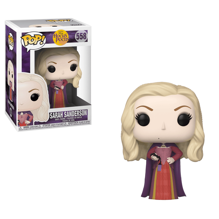 Funko POP! Disney: Hocus Pocus - Sarah Sanderson [With Spider](Damaged Box) #558