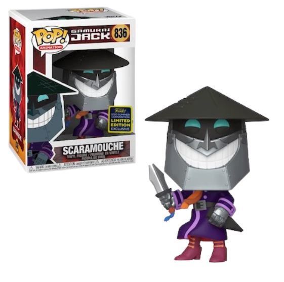 Funko POP! Animation: Samurai Jack - Scaramouche (2020 SDCC/Shared) #836