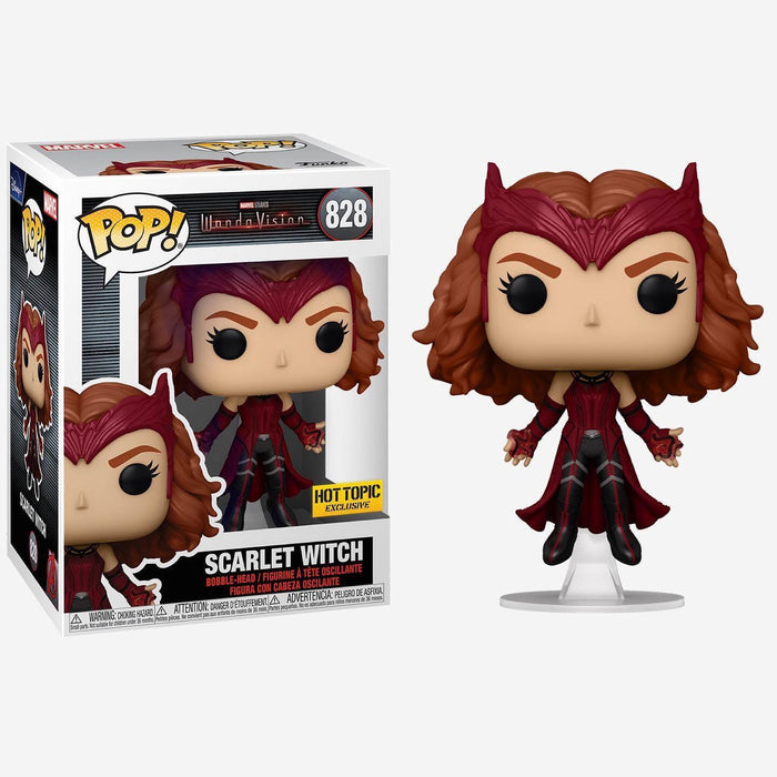Funko POP! Marvel: WandaVision - Scarlet Witch (Hot Topic) #828