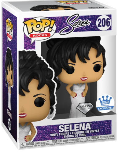 Funko POP! Rocks: Selena (Diamond)(Funko)(Damaged Box) #206