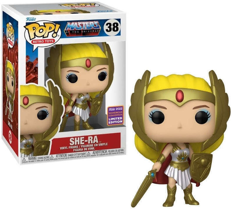 Funko POP! Retro Toys: Matters of The Universe - She-Ra (2022 Wondrous Convention)[3000 PCS](Damaged Box) #38