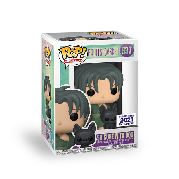 Funko POP! Animation: Fruits Basket - Shigure w/ Dog (Funimation 2021) #937