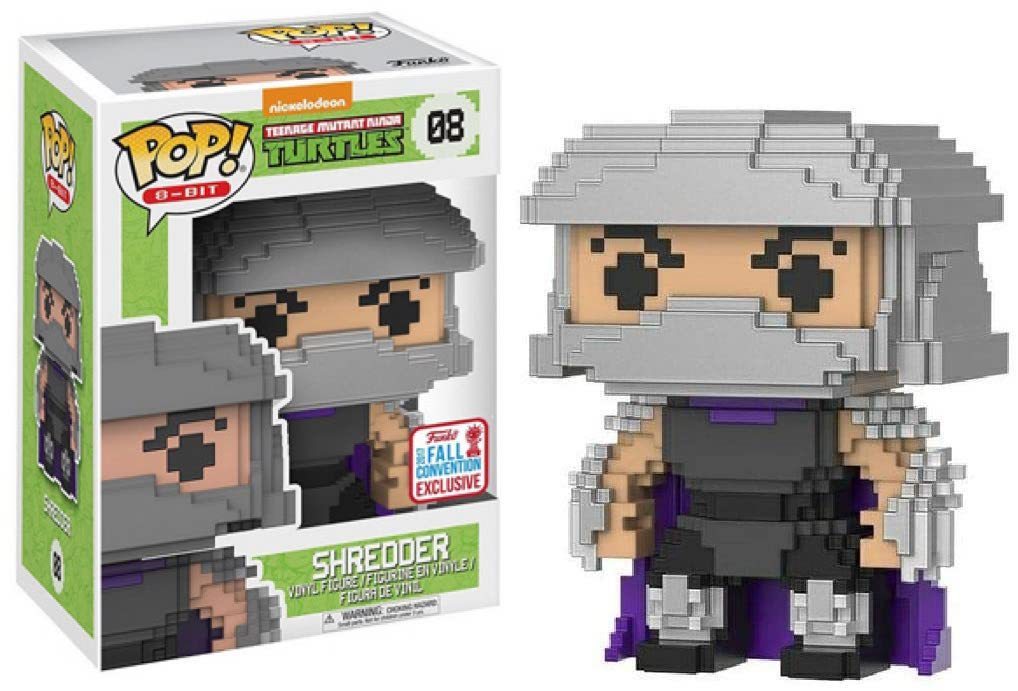 Funko POP! 8-Bit: TMNT - Shredder (2017 Fall Convention)(Damaged Box) #08