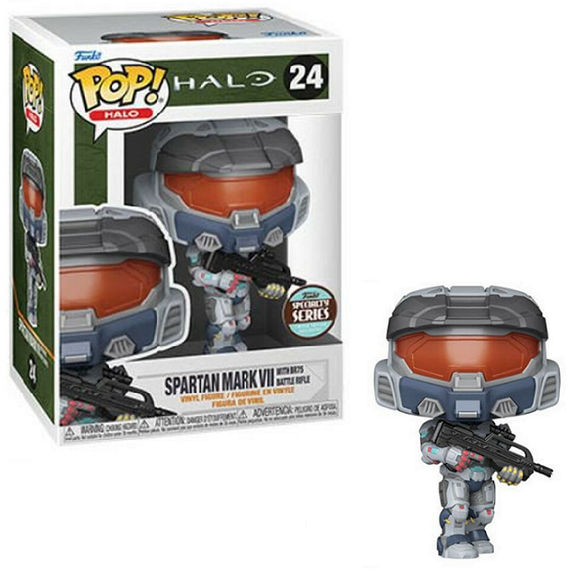 Funko POP! Halo: Spartan Mark VII w/ BR75 Battle Rifle (Specialty Series) #24