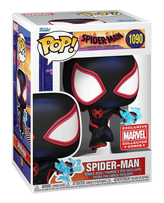 Funko POP! Spider-Man Across The Spider-Verse: Spider-Man (Marvel Collector Corps) #1090