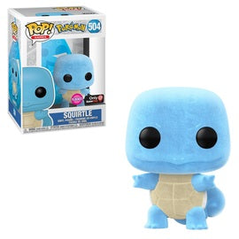 Funko POP! Games: Pokemon - Squirtle (Flocked)(GameStop) #504