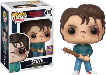 Funko POP! Television: Stranger Things - Steve [with Bloody Baseball Bat](2017 Summer Convention) #475