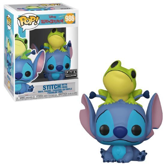 Funko POP! Disney: Lilo & Stitch - Stitch w/ Frog (FYE) #986