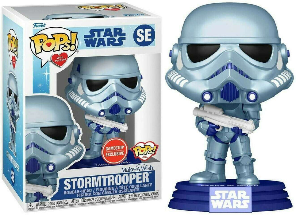 Funko POP! Star Wars: Stormtrooper [Make-A-Wish] (GameStop) #SE