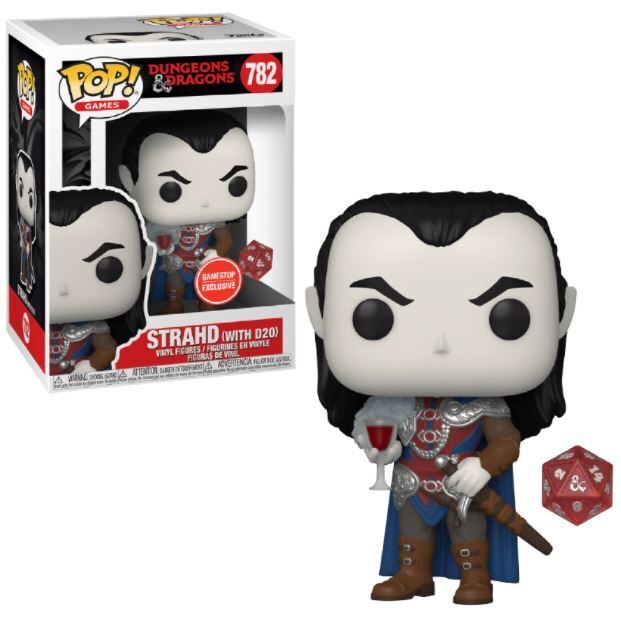 Funko POP! Games: Dungeons & Dragons - Strahd [With D20](Gamestop) #782