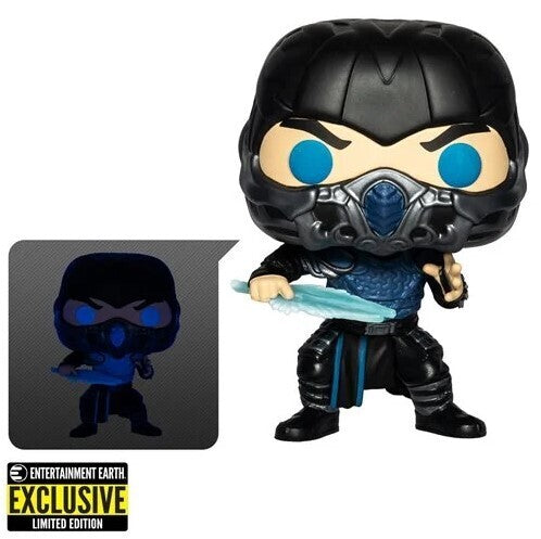 Funko POP! Movies: Mortal Kombat - Sub-Zero (GiTD)(Entertainment Earth) #1057