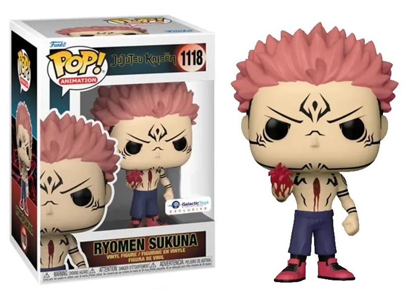 Funko POP! Animation: Jujutsu Kaisen - Ryomen Sukuna (Galactic Toys) #1118
