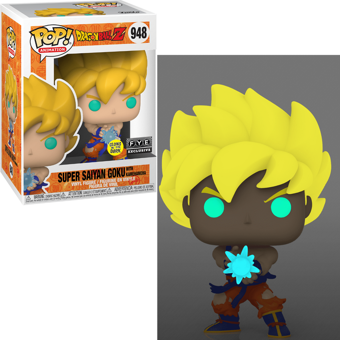 Funko POP! Animation: Dragon Ball Super - Super Saiyan Goku with Kamehameha (GiTD)(FYE Exclusive) #948