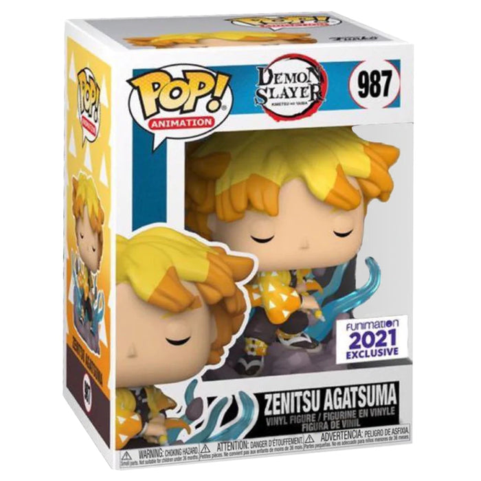 Funko POP! Animation: Demon Slayer - Zenitsu Agatsuma (2021 Funimation) #987