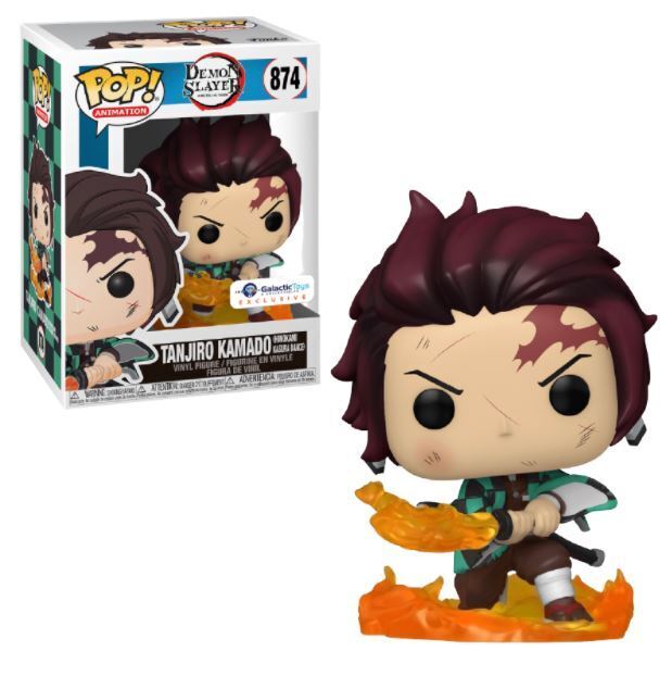 Funko POP! Animation: Demon Slayer - Tanjiro Kamado [Hinokami Kagura Dance](Galactic Toys) #874