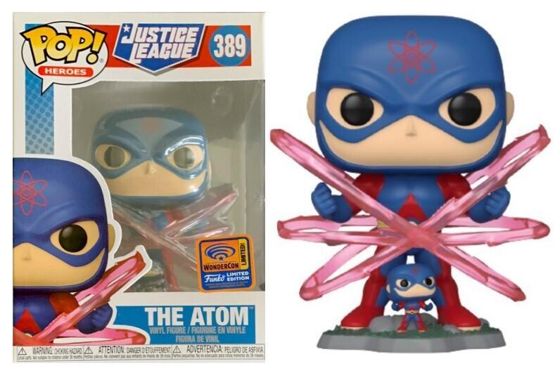 Funko POP! Heroes: Justice League - The Atom (2021 Wondercon) #389