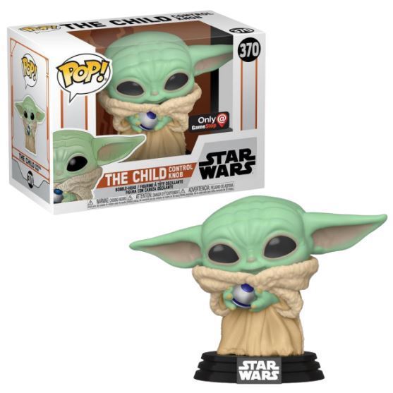 Funko POP! Star Wars: The Child [Control Knob](GameStop)(Damaged Box) #370