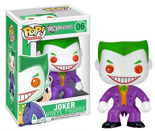 Funko POP! Heroes: DC Universe - The Joker (Damaged Box) #06