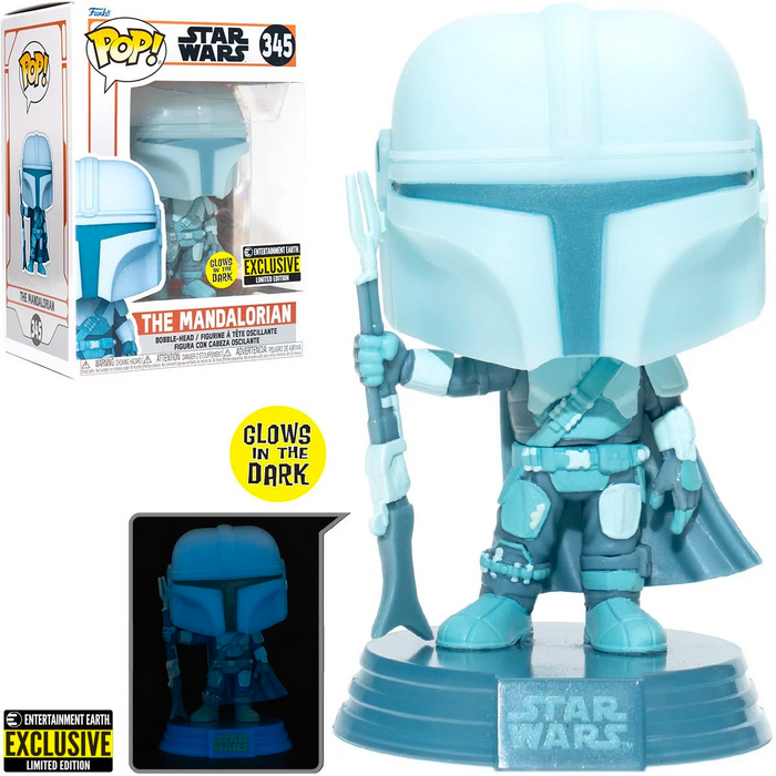 Funko POP! Star Wars: The Mandalorian (GiTD)(Entertainment Earth) #345