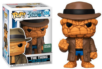 Funko POP! Marvel: Fantastic Four - The Thing (B&N) #556