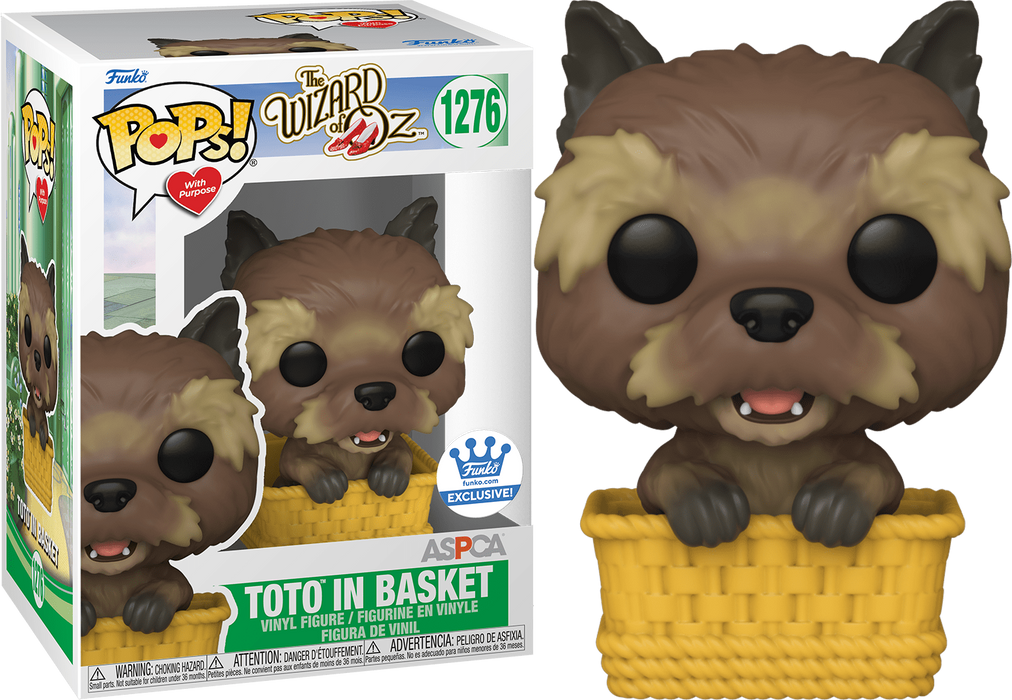 Funko POP! With Purpose: The Wizard of Oz - Toto In Basket (Funko) #1276