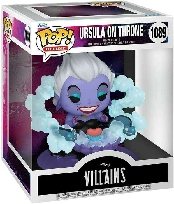 Funko POP! Disney: Deluxe - Villains - Ursula On Throne #1089
