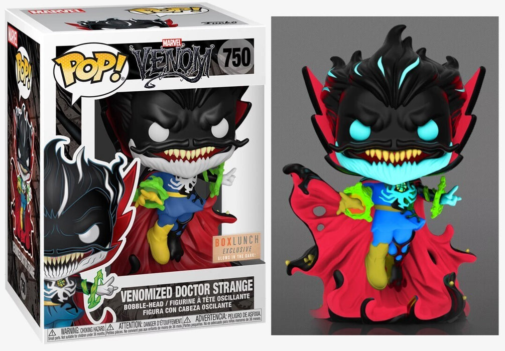 Funko POP! Marvel: Venom - Venomized Doctor Strange (GiTD)(Box Lunch) #750